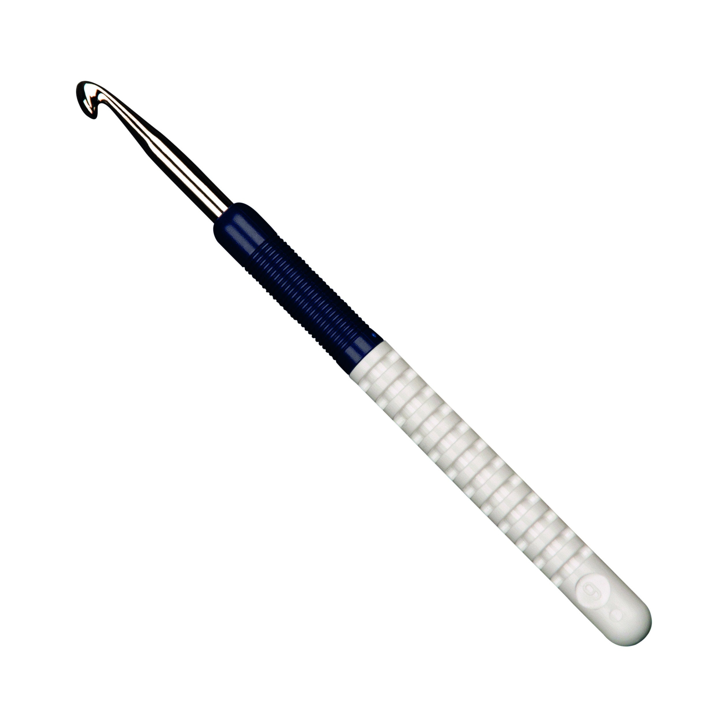 ADDI COLOUR Wollhäkelnadel aus Aluminium mit neuem verstärktem Griff Vorderteil drehbar  148-7