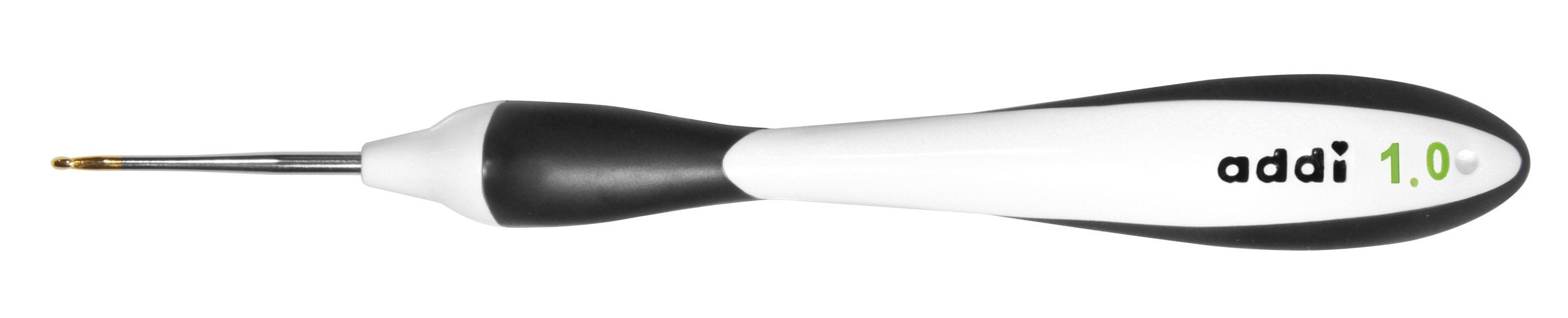 ADDI SWING Mini Garnhäkelnadel 145-7 für feinste Arbeiten  0,5 mm - 1,75 mm Spitze Lace Häklen