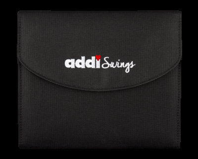 ADDI SWINGS Set 640-2  Wollhäkelnadeln mit 7 Häkelnadeln im Etui (140-7) Set