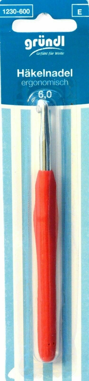 GRÜNDL Ergonomische Häkelnadeln
