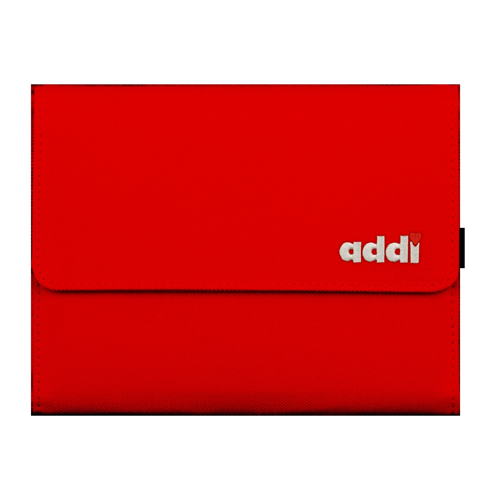 ADDI Häkelnadel Set 2 - 6 mm Nadelstärke mit 9 Häkelnadeln in roter Textiltasche ADDI Set 648-2