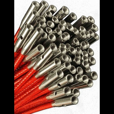 ChiaoGoo Seil TWIST RED rot - Länge und Größe wählbar - Stricken Rundstricknadel