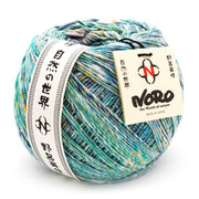 NORO KAKIGORI 200g / 605m Knäuel Baumwolle Seide Viskose Polyamid aus Japan weich