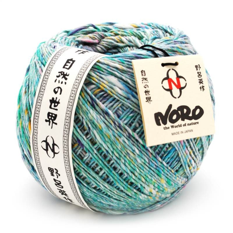 NORO KAKIGORI 200g / 605m Knäuel Baumwolle Seide Viskose Polyamid aus Japan weich