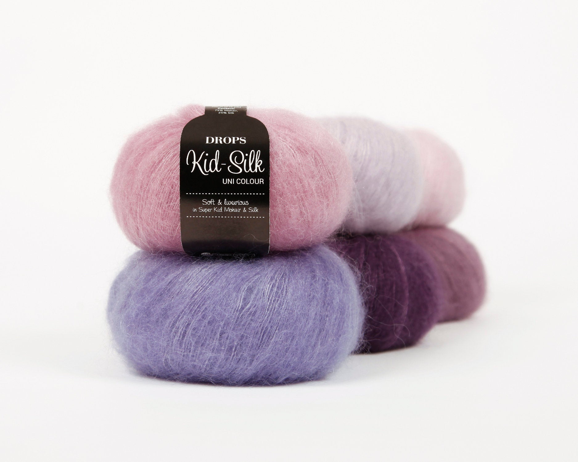 Drops KID-SILK uni  LL 25 g/210 m Mohair Seide - mulesingfrei