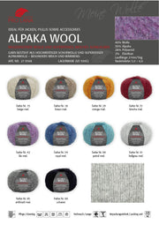 PRO LANA Alpaka Wool 50g /210m  Schurwolle Alpaka - mulesingfrei  kuschelig warm