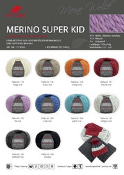 PRO LANA Merino Super Kid Farb 50g /115m Merino extrafine Mohair - mulesingfrei kuschelig warm