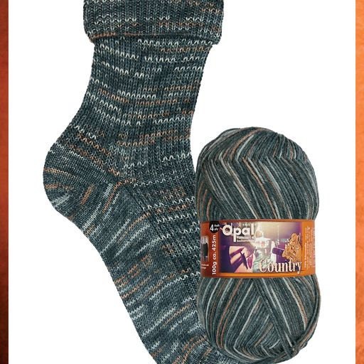 OPAL Sockenwolle 4-fach COUNTRY Schurwolle Polyamid Knäuel 100g/425m