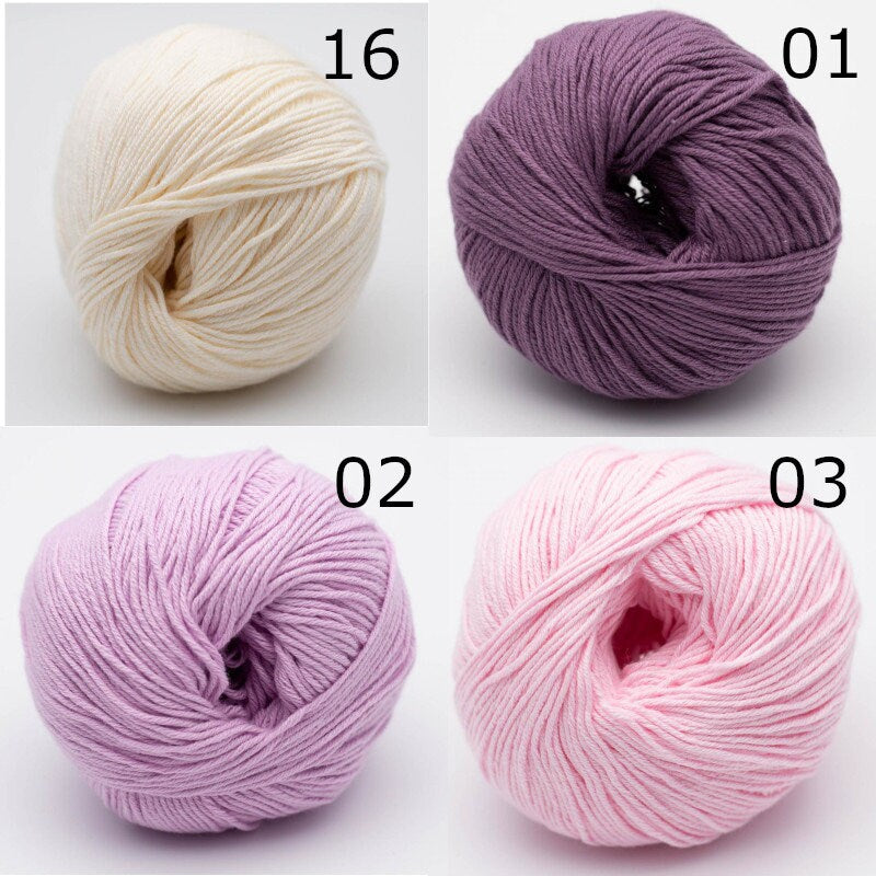 ALBA GOTS BC Garn 50g/160m reine Baumwolle