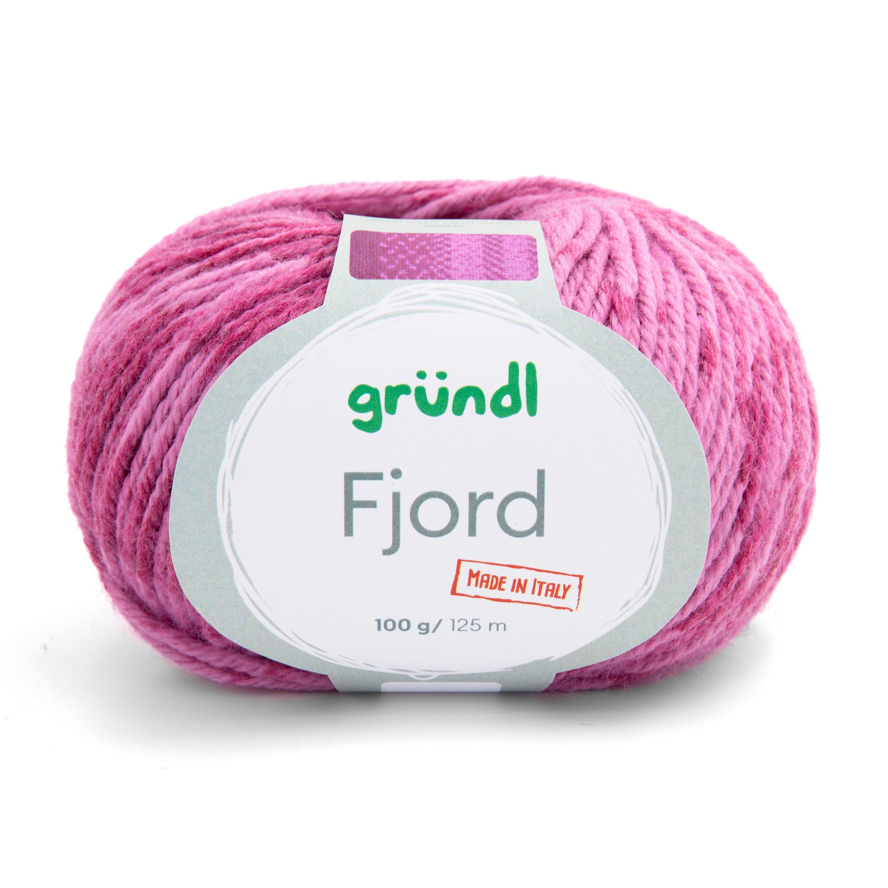 Gründl FJORD Norweger Muster 100g/125m Schurwolle Merino Polyacryl Schnellstrickgarn