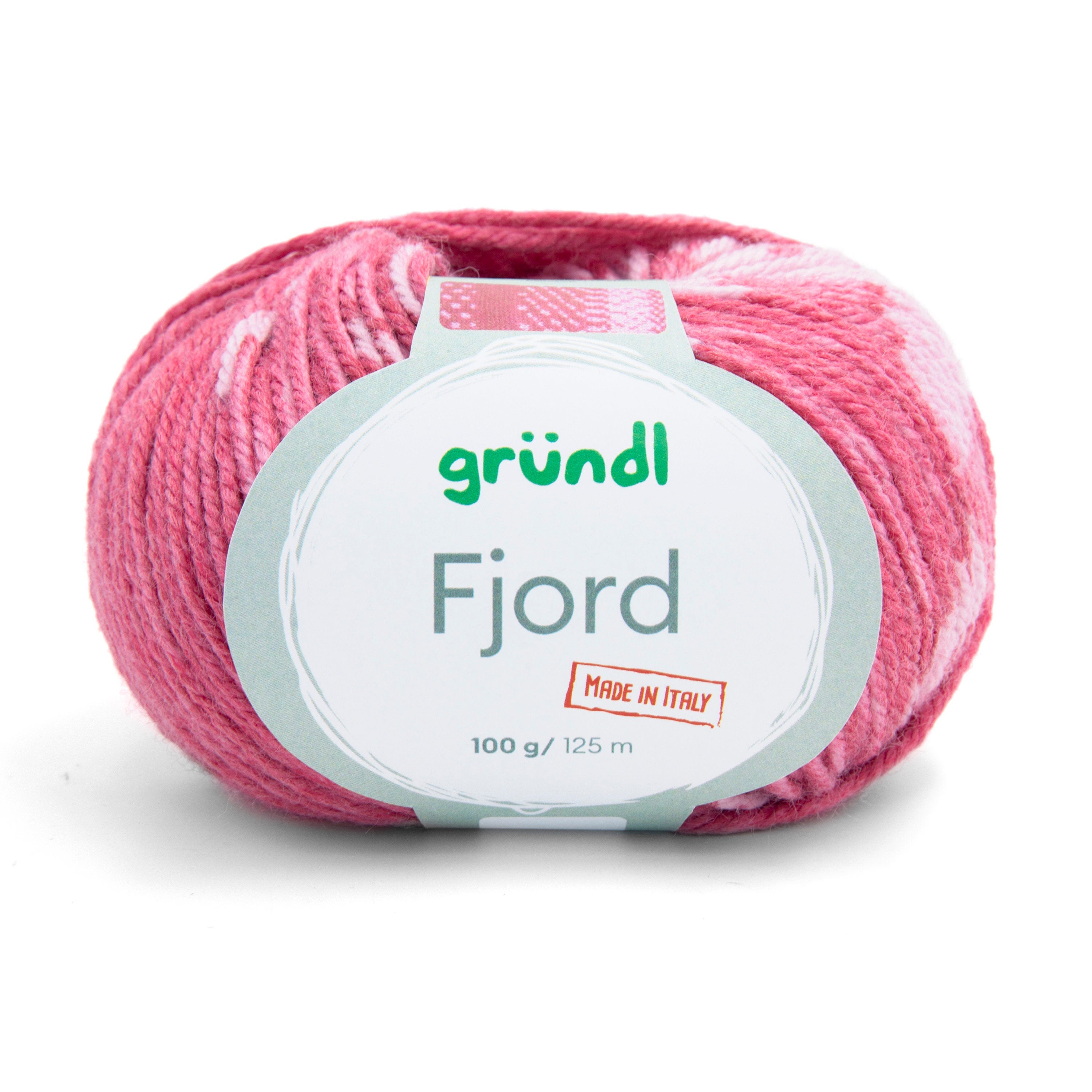 Gründl FJORD Norweger Muster 100g/125m Schurwolle Merino Polyacryl Schnellstrickgarn
