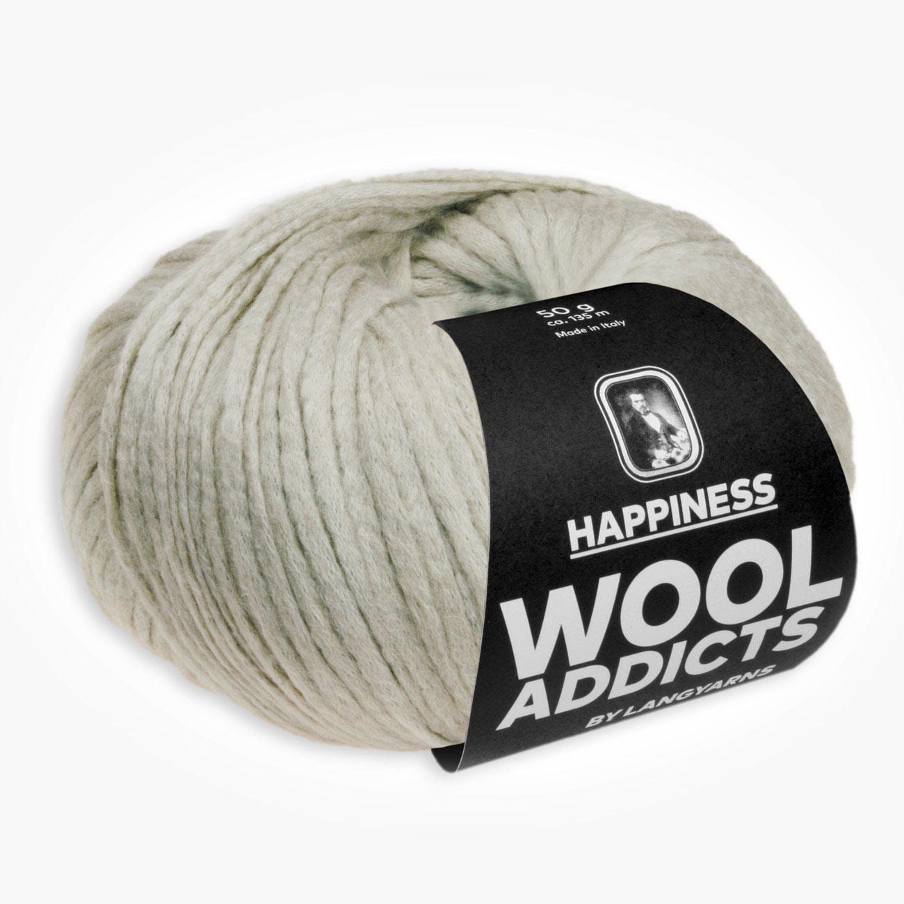 Lang Yarns HAPPINESS Wooladdicts 50g/135m Baumwolle weich grau lila blau rot koralle