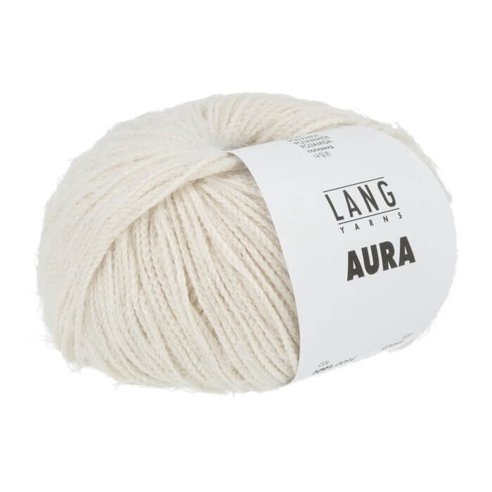 Lang Yarns AURA 50g/135m Baumwolle Polyamid weich grau natur blau gelb Pastellfarben
