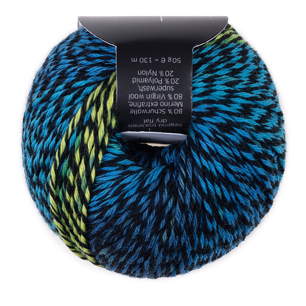 Atelier Zitron INTERMEZZO 50g/130m Merino extrafine Farbverlauf weich hochwertig DK