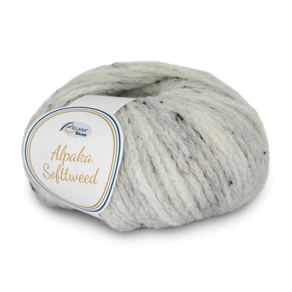 RELLANA Alpaka Soft Tweed 50g/150m ANGEBOT Stricken Häkeln Schal Pulli weich warm