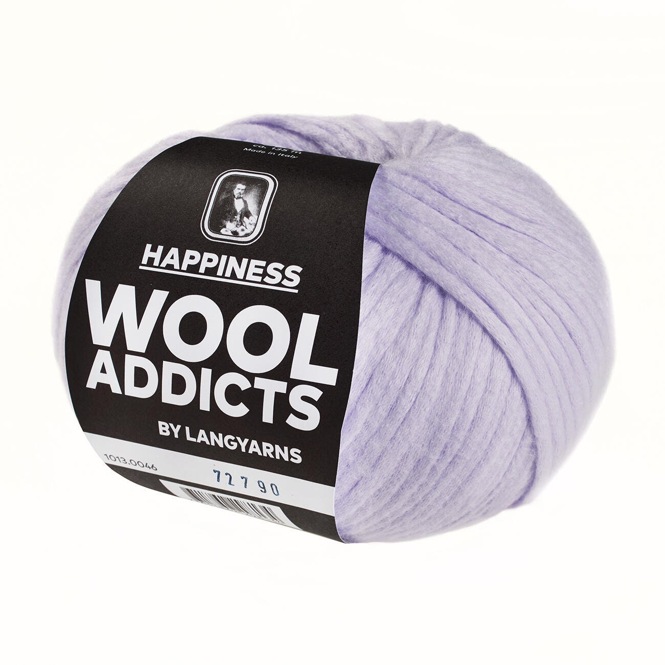 Lang Yarns HAPPINESS Wooladdicts 50g/135m Baumwolle weich grau lila blau rot koralle