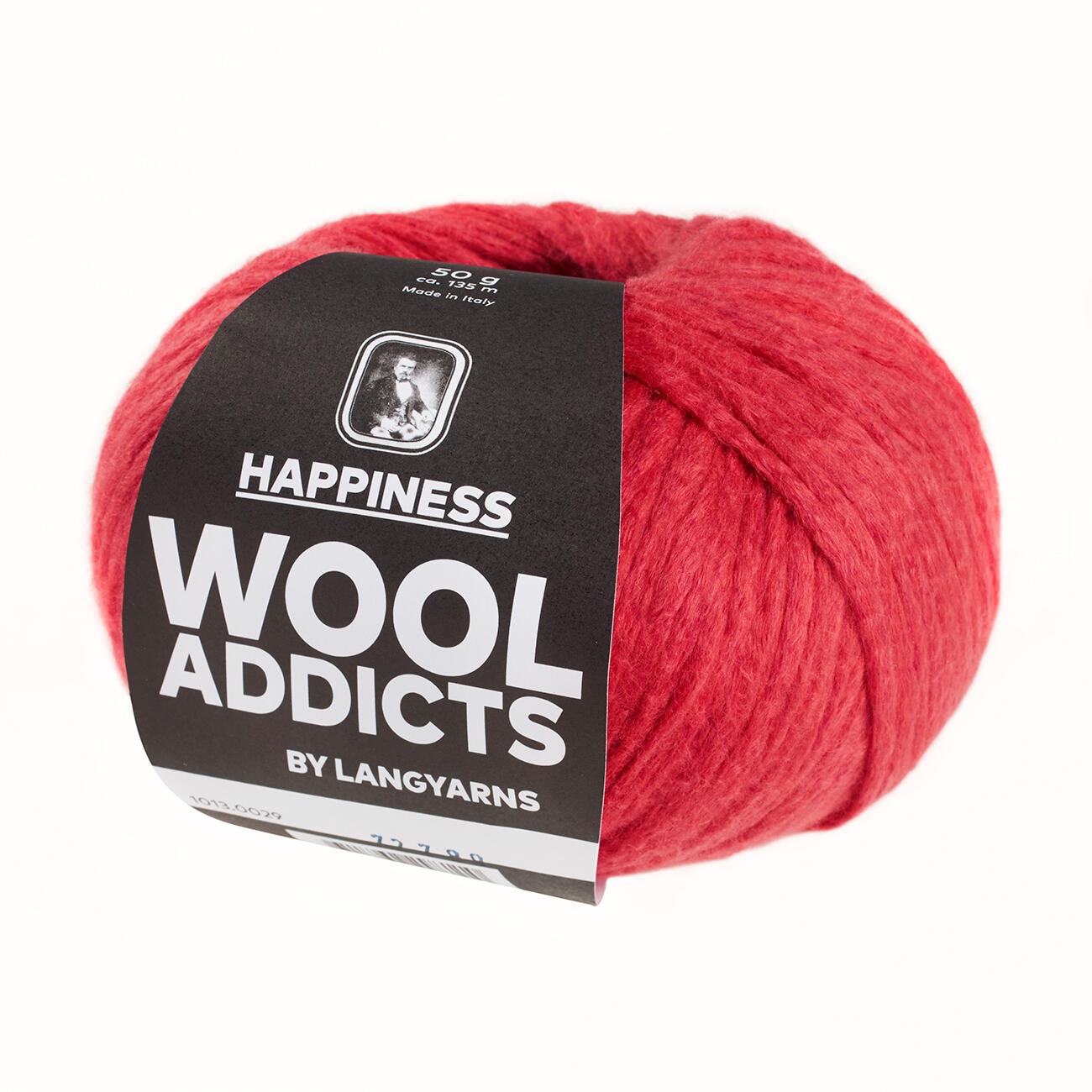 Lang Yarns HAPPINESS Wooladdicts 50g/135m Baumwolle weich grau lila blau rot koralle