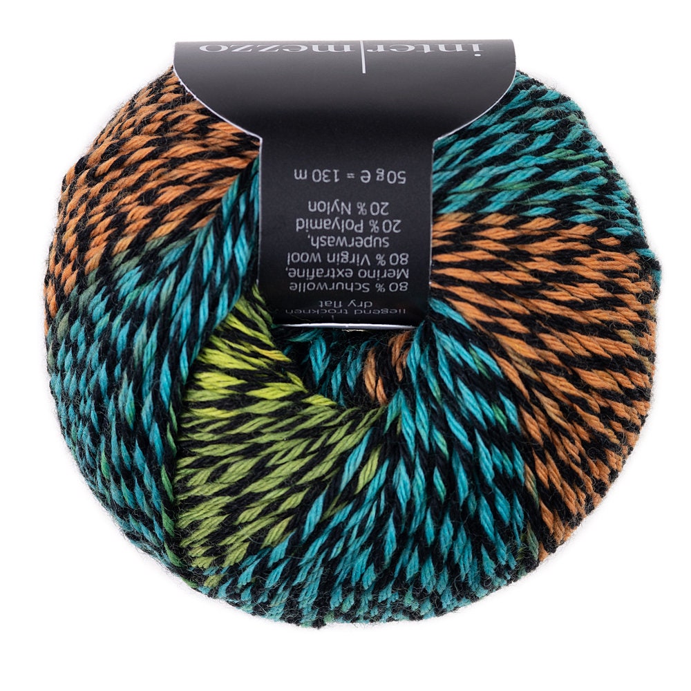 Atelier Zitron INTERMEZZO 50g/130m Merino extrafine Farbverlauf weich hochwertig DK