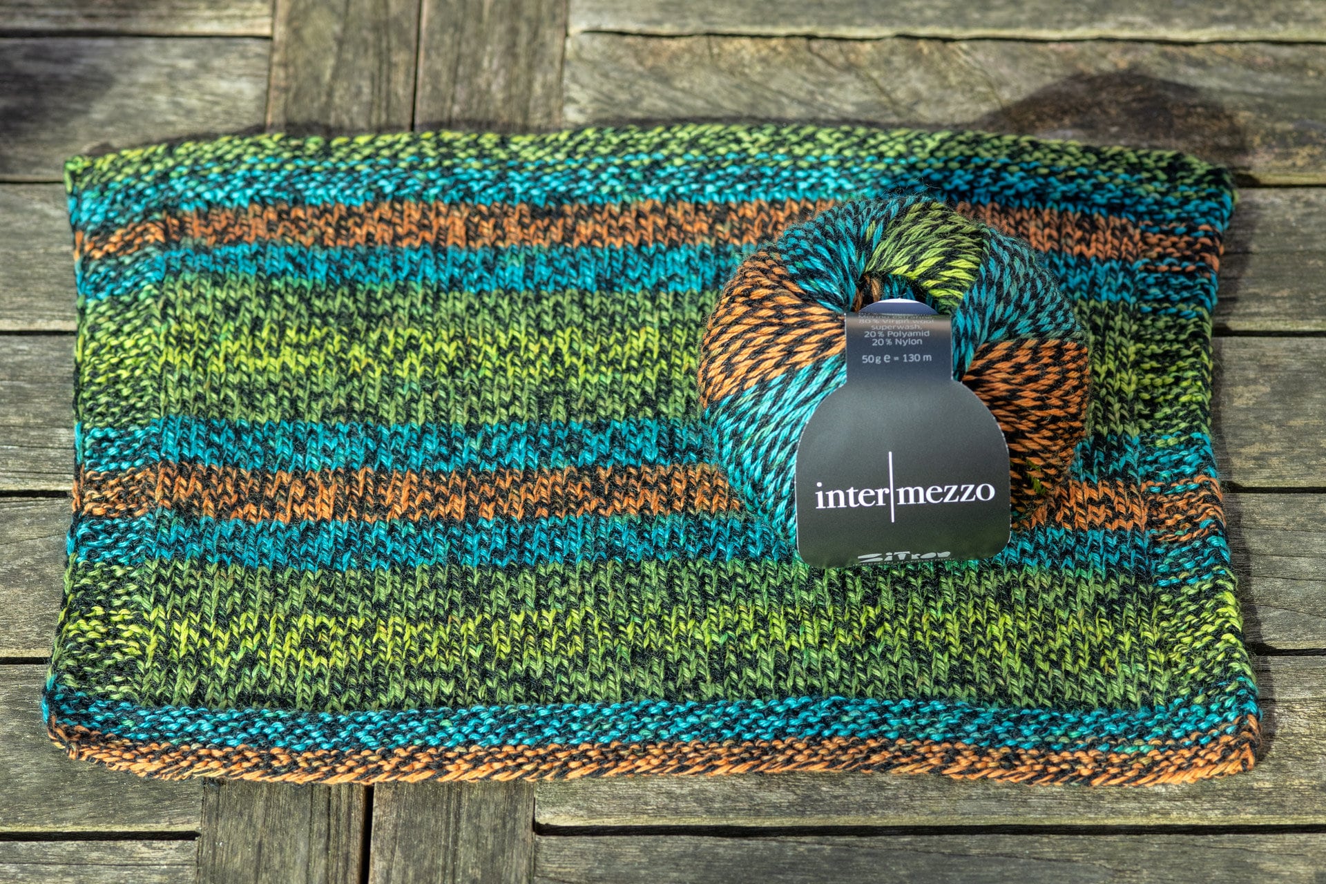 Atelier Zitron INTERMEZZO 50g/130m Merino extrafine Farbverlauf weich hochwertig DK