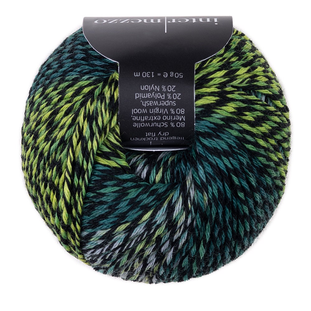Atelier Zitron INTERMEZZO 50g/130m Merino extrafine Farbverlauf weich hochwertig DK