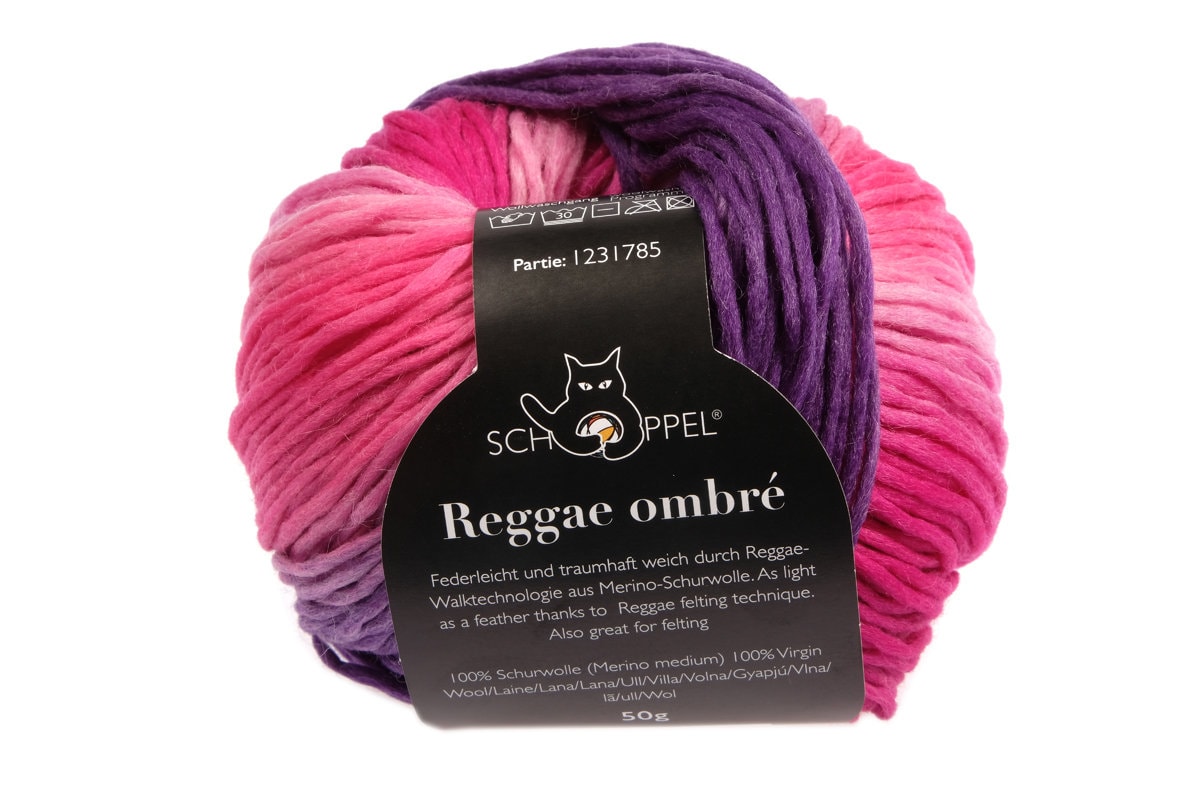 SCHOPPEL Reggae ombré 50g/100m Merino Farbverlauf Nadelstärke 5 -  6 mm weich