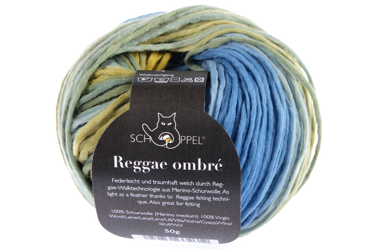 SCHOPPEL Reggae ombré 50g/100m Merino Farbverlauf Nadelstärke 5 -  6 mm weich