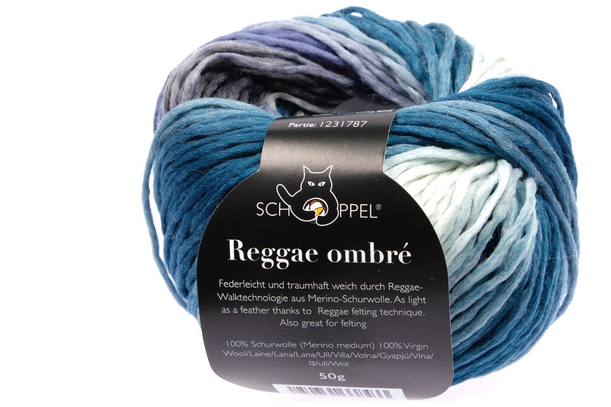 SCHOPPEL Reggae ombré 50g/100m Merino Farbverlauf Nadelstärke 5 -  6 mm weich