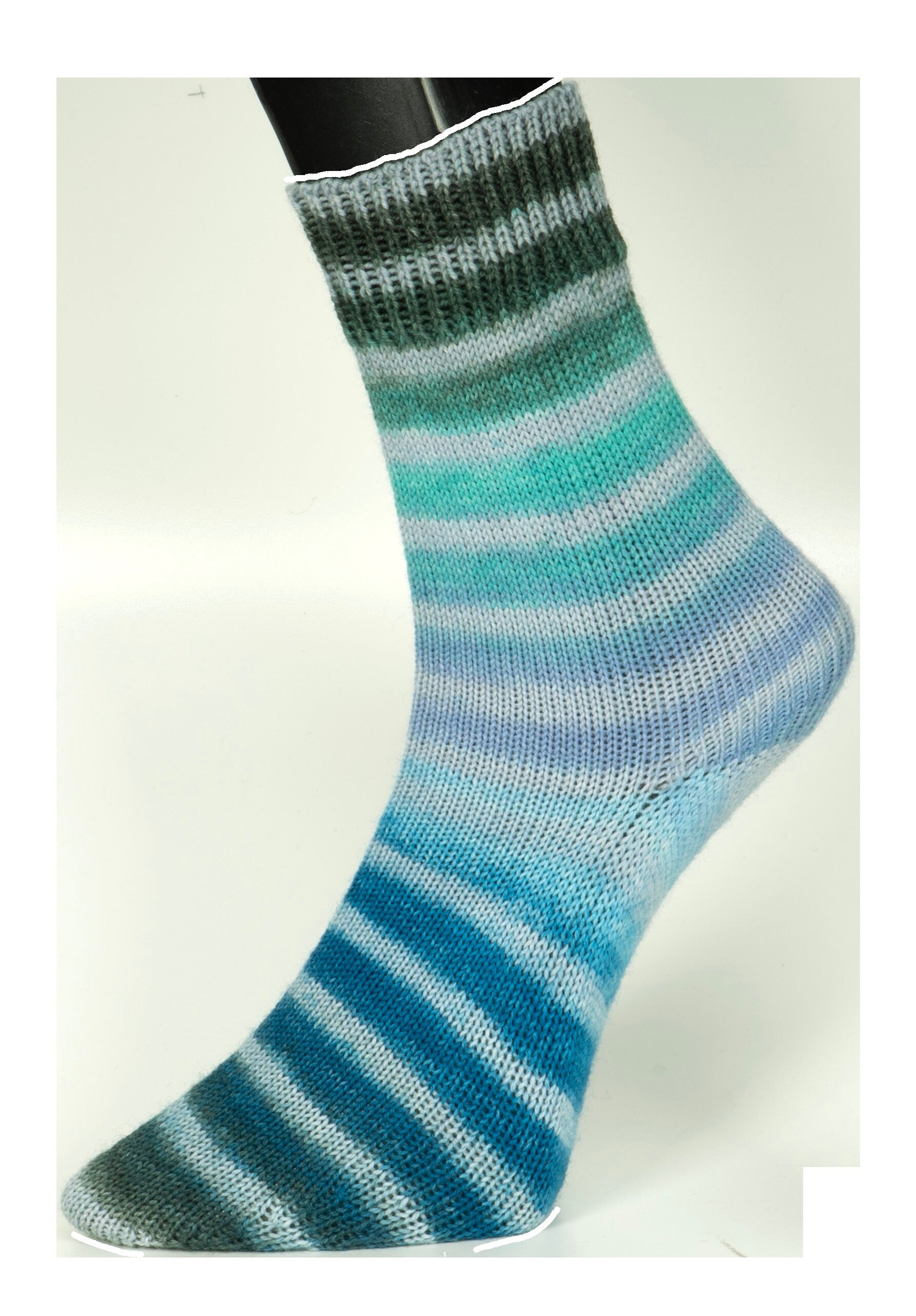 WOOLLY HUGS Paint Socks 100g/420m Farbverlaufsgarn Sockenwolle Schurwolle rot blau gelb orange grün regenbogen