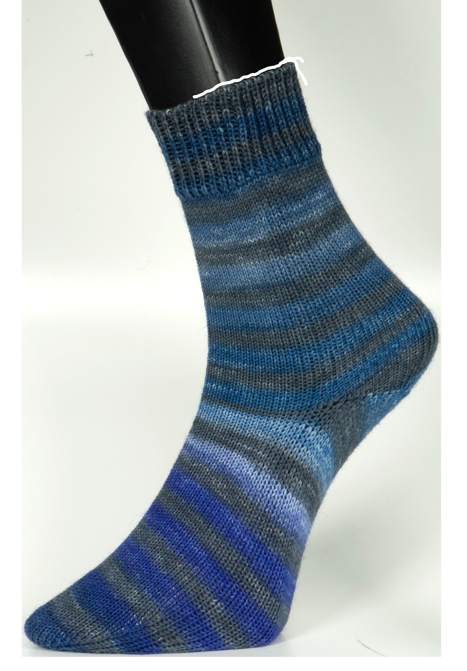 WOOLLY HUGS Paint Socks 100g/420m Farbverlaufsgarn Sockenwolle Schurwolle rot blau gelb orange grün regenbogen