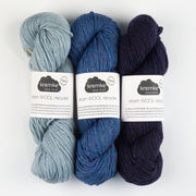REBORN WOOL Recycled Kremke 100g/200 m mulesingfrei wählen robust wollig Aran