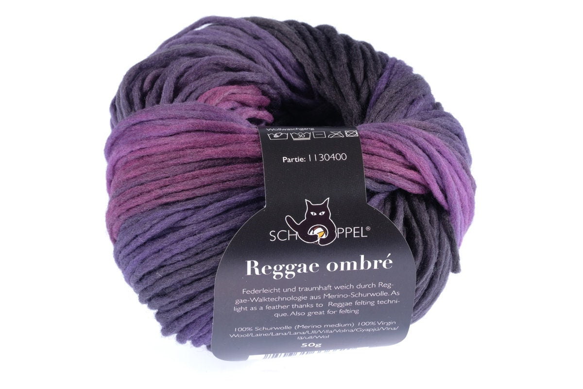 SCHOPPEL Reggae ombré 50g/100m Merino Farbverlauf Nadelstärke 5 -  6 mm weich