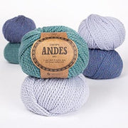 Drops ANDES mix uni 100g/90m Schurwolle Alpaka Farbe wählen weich - bulky mulesingfrei