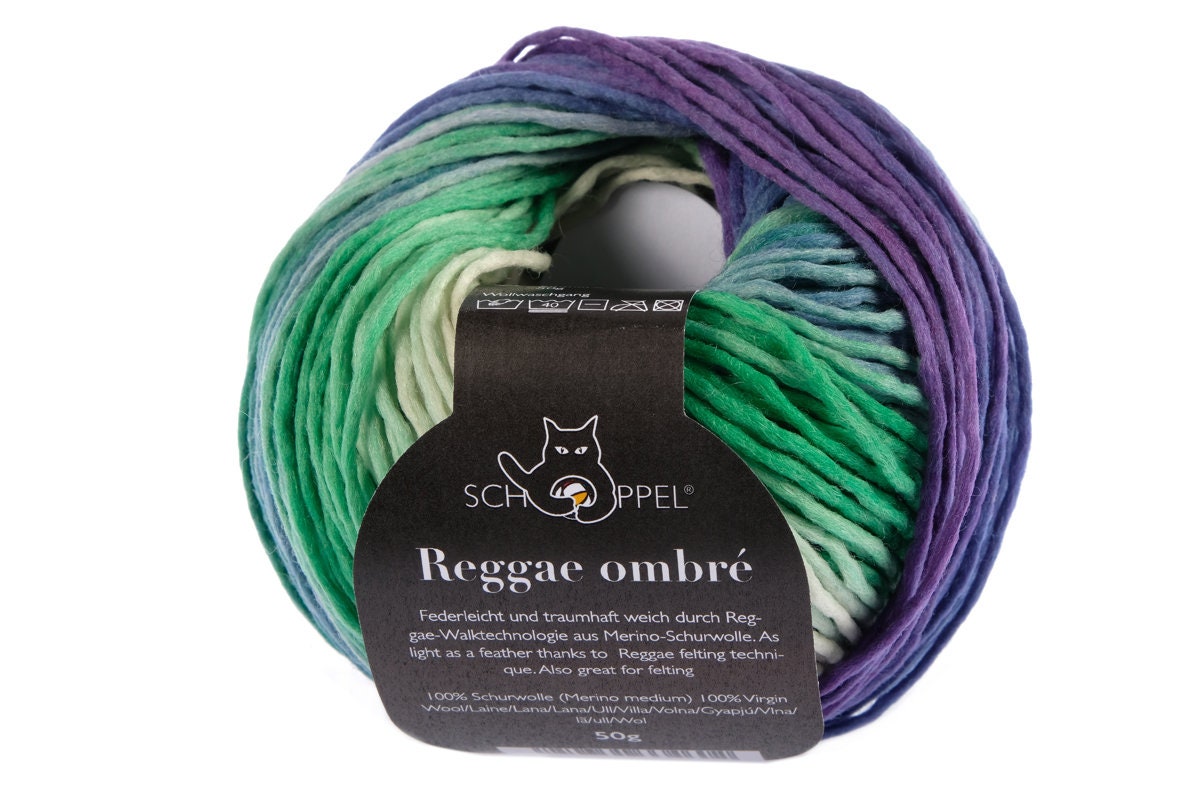SCHOPPEL Reggae ombré 50g/100m Merino Farbverlauf Nadelstärke 5 -  6 mm weich