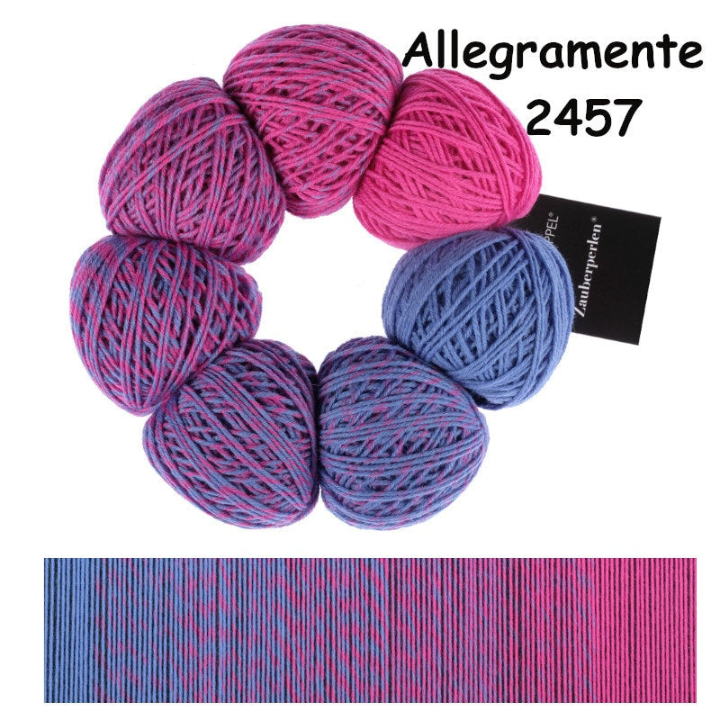 SCHOPPEL Zauberperlen® GOTS Zertifiziert Schurwolle Merino fine LL 400m/100g bunt weich mulesingfrei