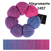 Schoppel XL KLECKSE reine Schurwolle Merino fine LL 400m/100g bunt weich mulesingfrei