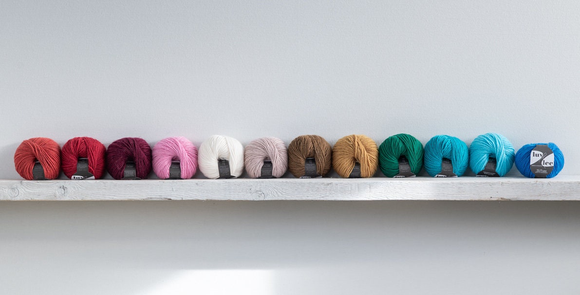 Atelier Zitron LUV & LEE Colour 50g/100m Merino extrafine mulesingfrei Aran NS 5 - 6