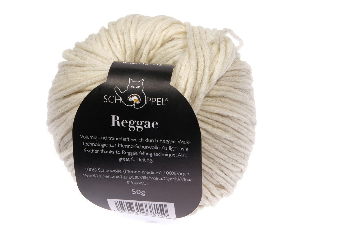 SCHOPPEL Reggae Mélange 100% Schurwolle Merino 5 - 6 mm weich voluminös Walkgarn