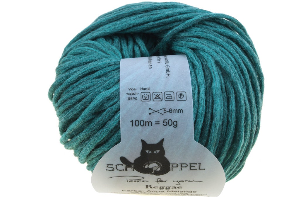 SCHOPPEL Reggae Mélange 100% Schurwolle Merino 5 - 6 mm weich voluminös Walkgarn