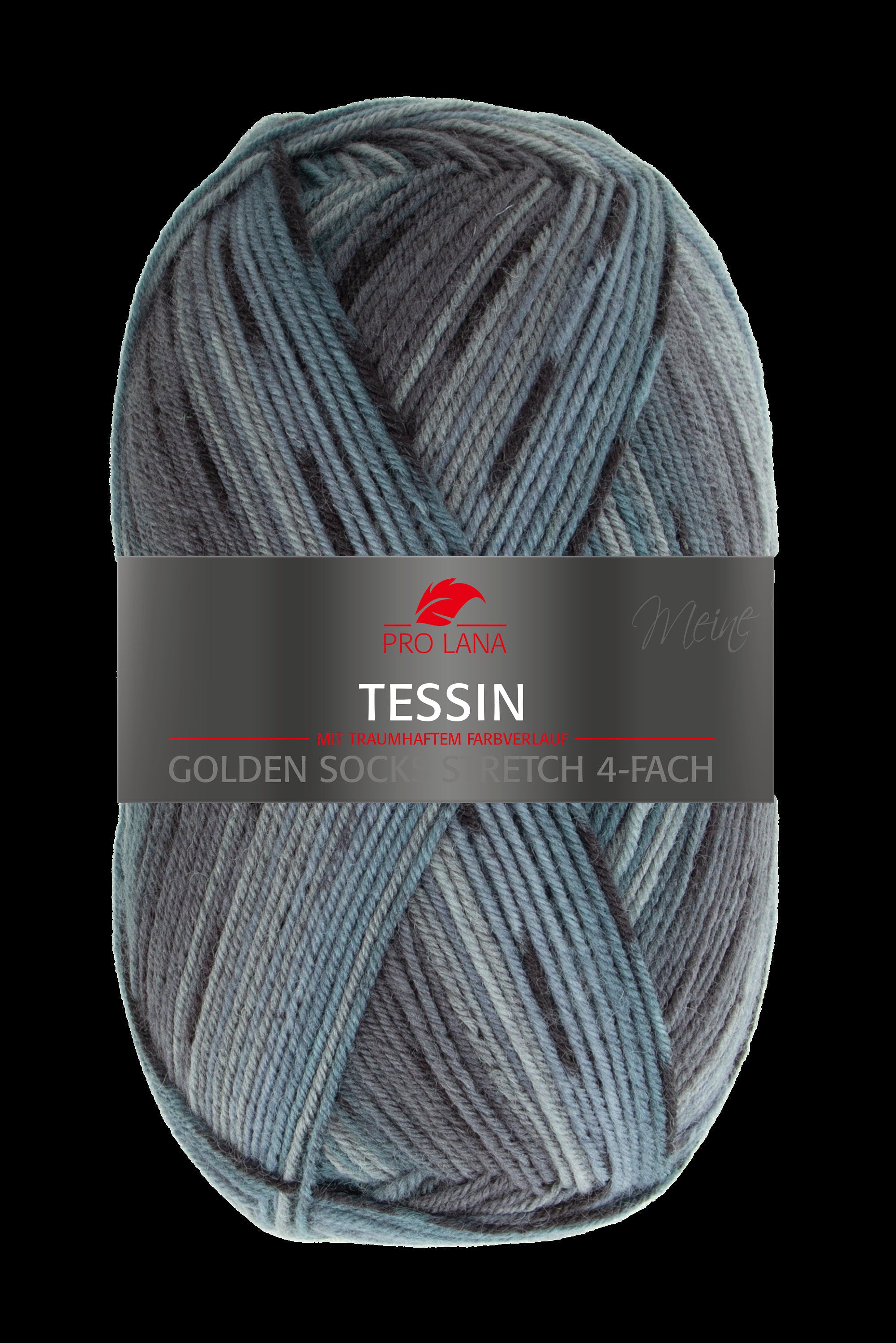 PRO LANA Golden Socks Tessin Schurwolle Elite Stretch 100g/420m 4-fädig Sockenwolle