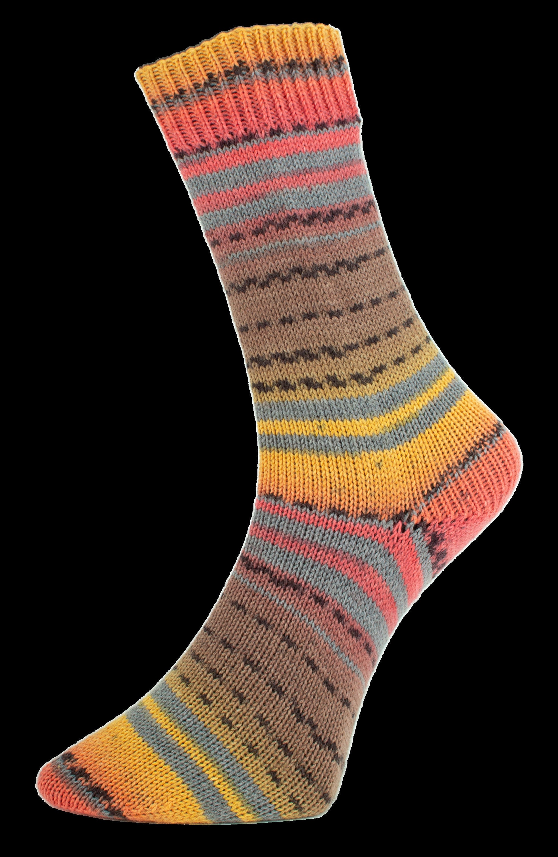 PRO LANA Golden Socks Tessin Schurwolle Elite Stretch 100g/420m 4-fädig Sockenwolle