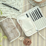 LANTERN MOON Häkelnadel Set RADIANCE 4,00 - 8,00 mm Ebenholz edel hochwertig Knit Pro