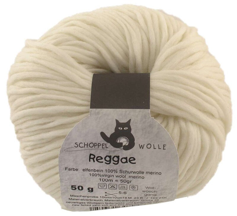 SCHOPPEL Reggae 100% Schurwolle Merino NS 5 - 6 mm weich voluminös Walkgarn