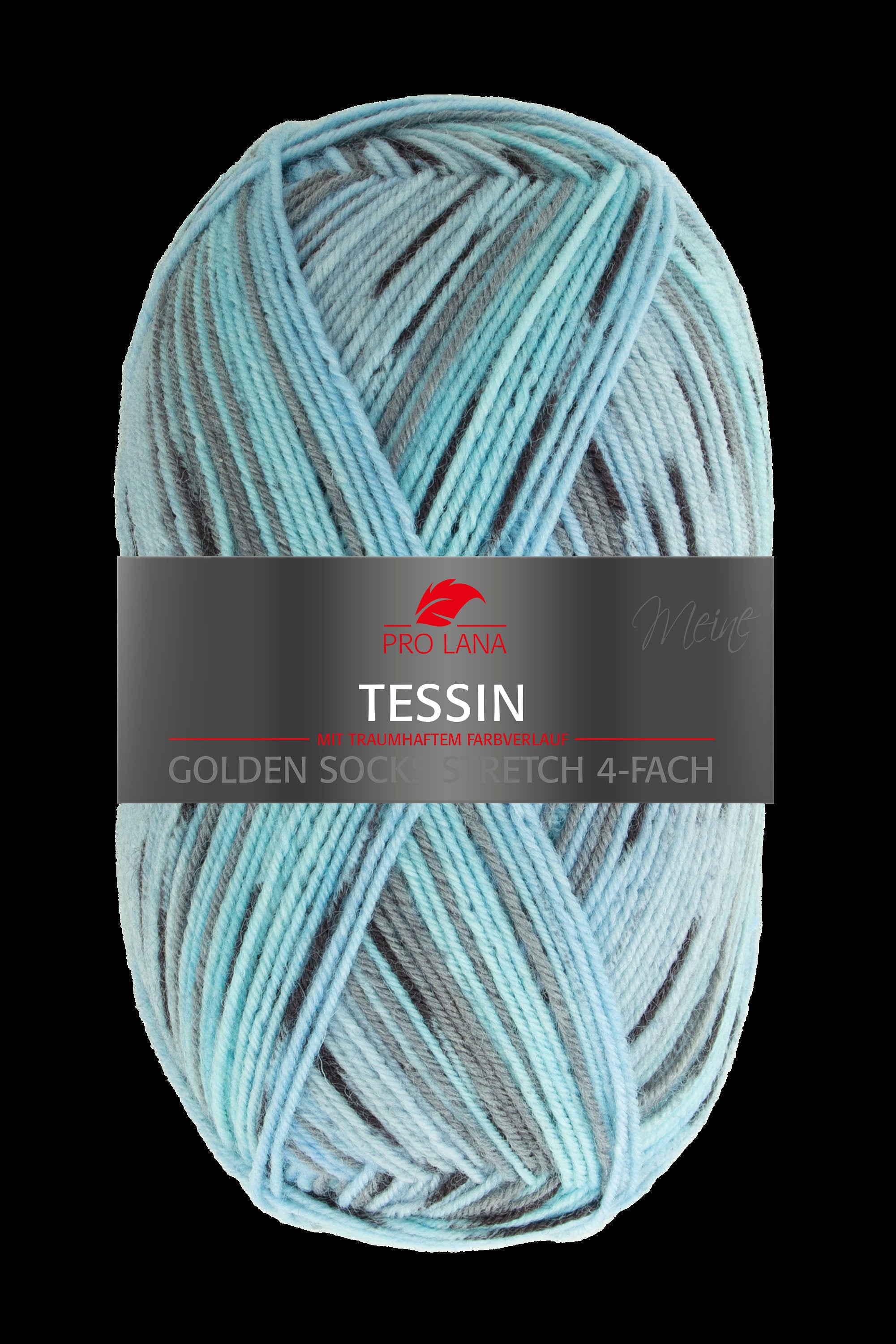 PRO LANA Golden Socks Tessin Schurwolle Elite Stretch 100g/420m 4-fädig Sockenwolle