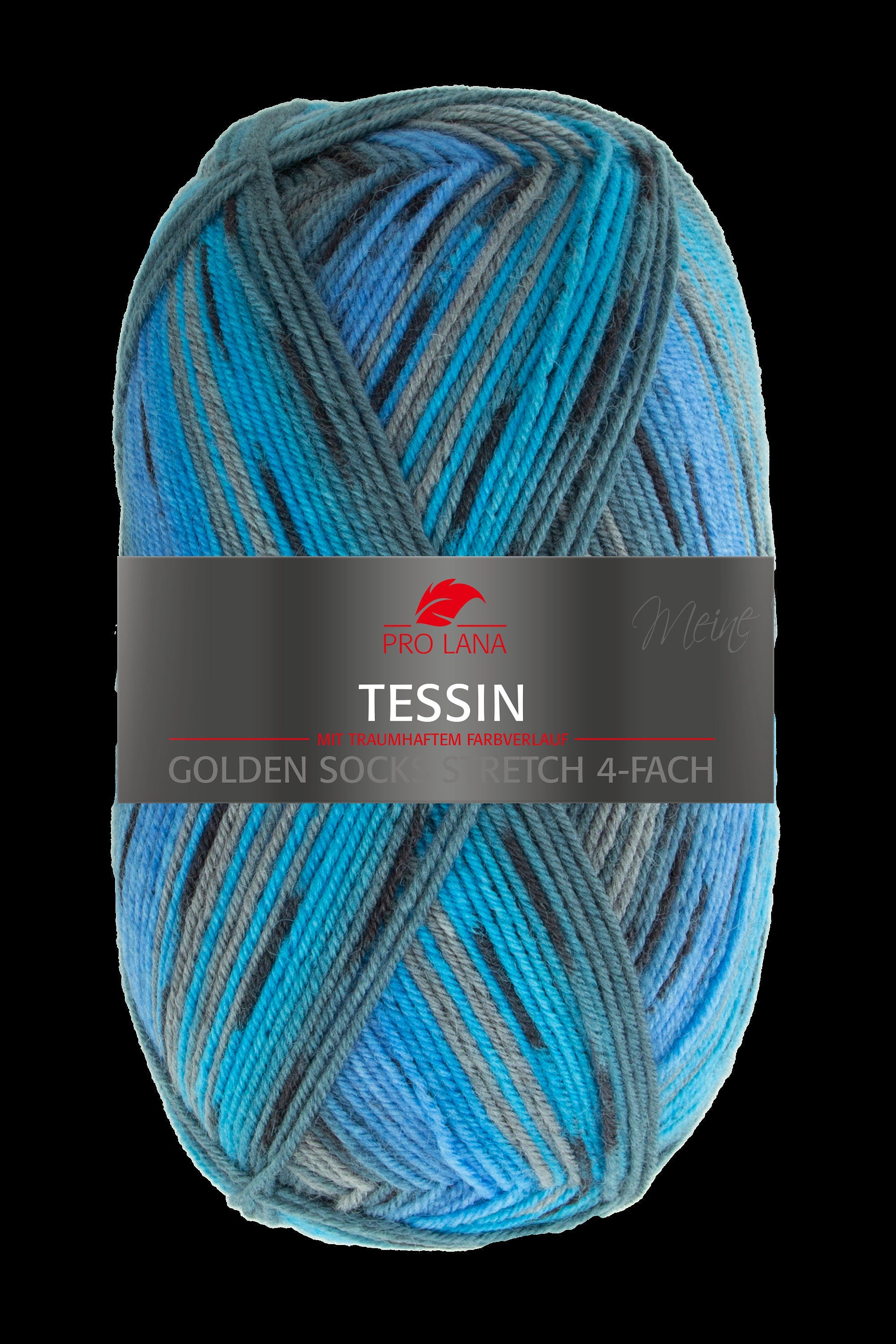 PRO LANA Golden Socks Tessin Schurwolle Elite Stretch 100g/420m 4-fädig Sockenwolle
