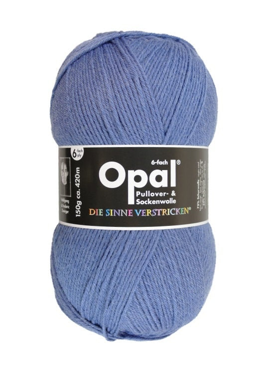 OPAL Sockenwolle 6-fach Uni einfarbig alle Farben Schurwolle Polyamid Knäuel 150g/420m