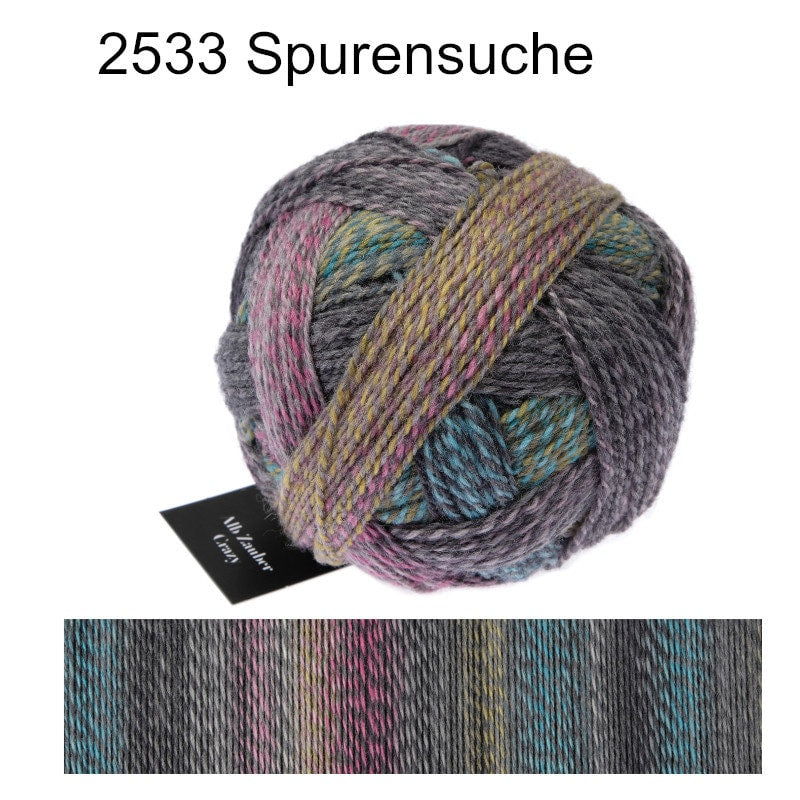 SCHOPPEL Alb Zauber Crazy Schurwolle  100g/400m Polyamid biologisch abbaubar Farbverlaufsgarn