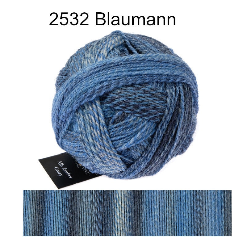 SCHOPPEL Alb Zauber Crazy Schurwolle  100g/400m Polyamid biologisch abbaubar Farbverlaufsgarn