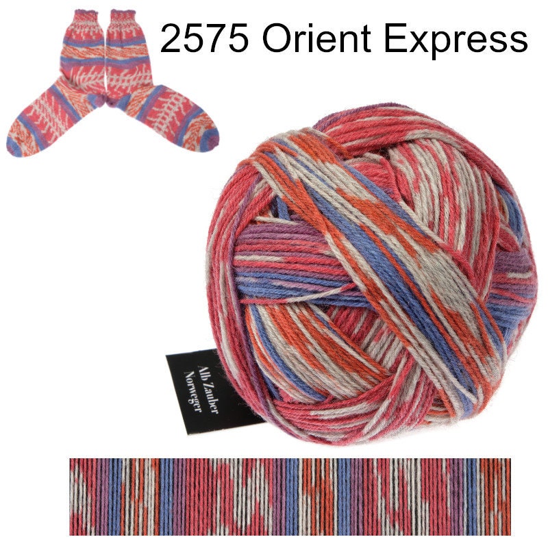 SCHOPPEL Alb Zauber Norweger Schurwolle 100g/400m Farbverlaufsgarn Socken