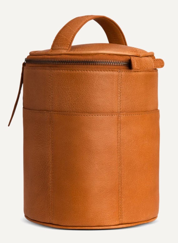 muud Saturn XL Projekttasche aus hochwertigem Leder handgefertigte Schultertasche