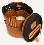 muud Saturn XL Projekttasche aus hochwertigem Leder handgefertigte Schultertasche